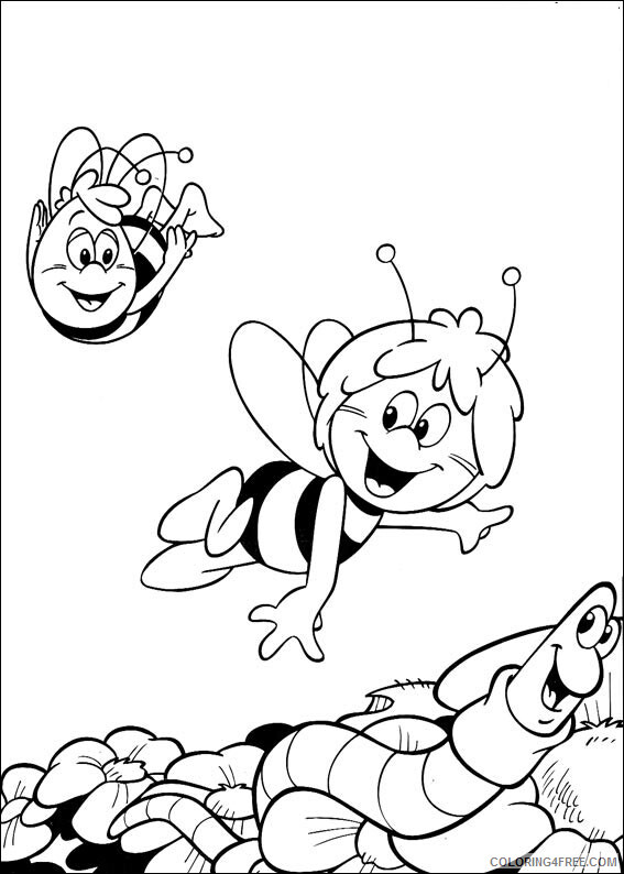 Bee Coloring Sheets Animal Coloring Pages Printable 2021 0315 Coloring4free