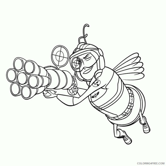 Bee Coloring Sheets Animal Coloring Pages Printable 2021 0320 Coloring4free