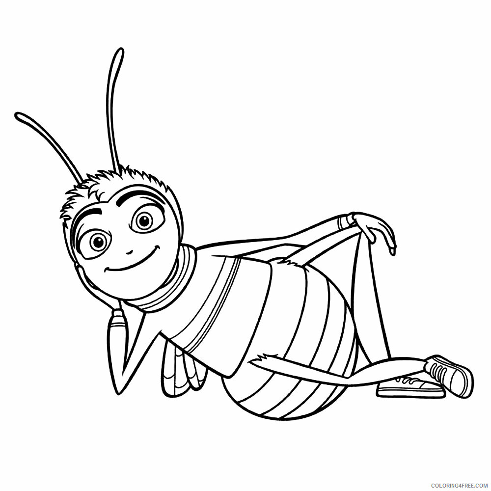 Bee Coloring Sheets Animal Coloring Pages Printable 2021 0321 Coloring4free