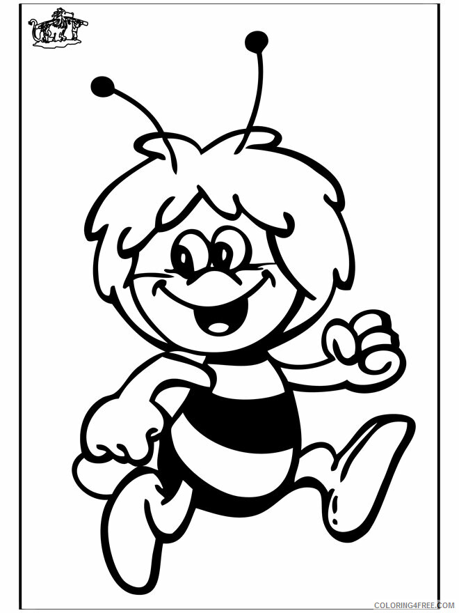 Bee Coloring Sheets Animal Coloring Pages Printable 2021 0334 Coloring4free