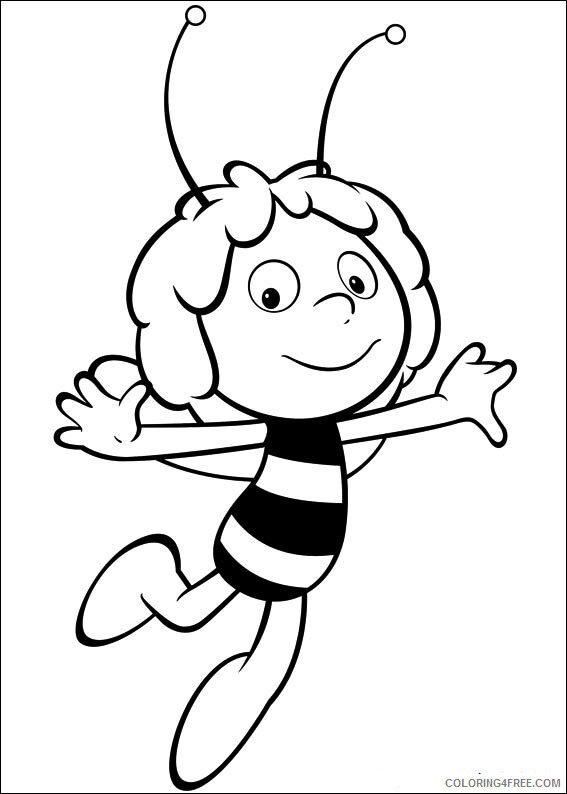 Bee Coloring Sheets Animal Coloring Pages Printable 2021 0336 Coloring4free