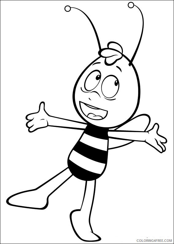 Bee Coloring Sheets Animal Coloring Pages Printable 2021 0340 Coloring4free
