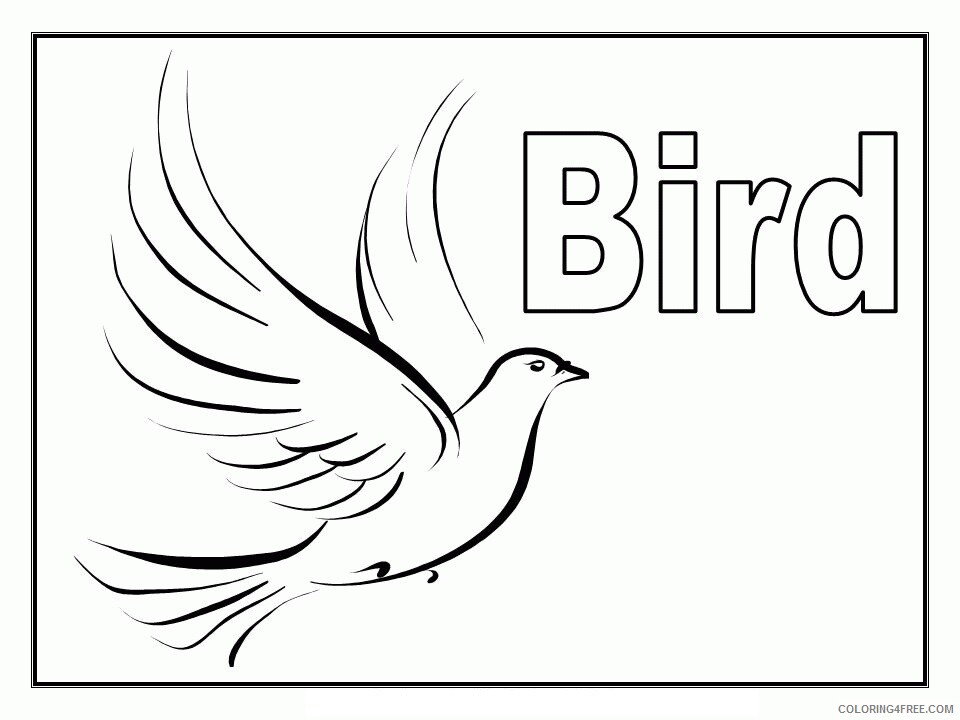 Bird Coloring Sheets Animal Coloring Pages Printable 2021 0380 Coloring4free