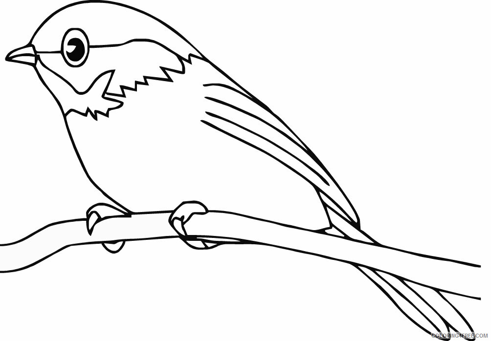 Bird Coloring Sheets Animal Coloring Pages Printable 2021 0396 Coloring4free
