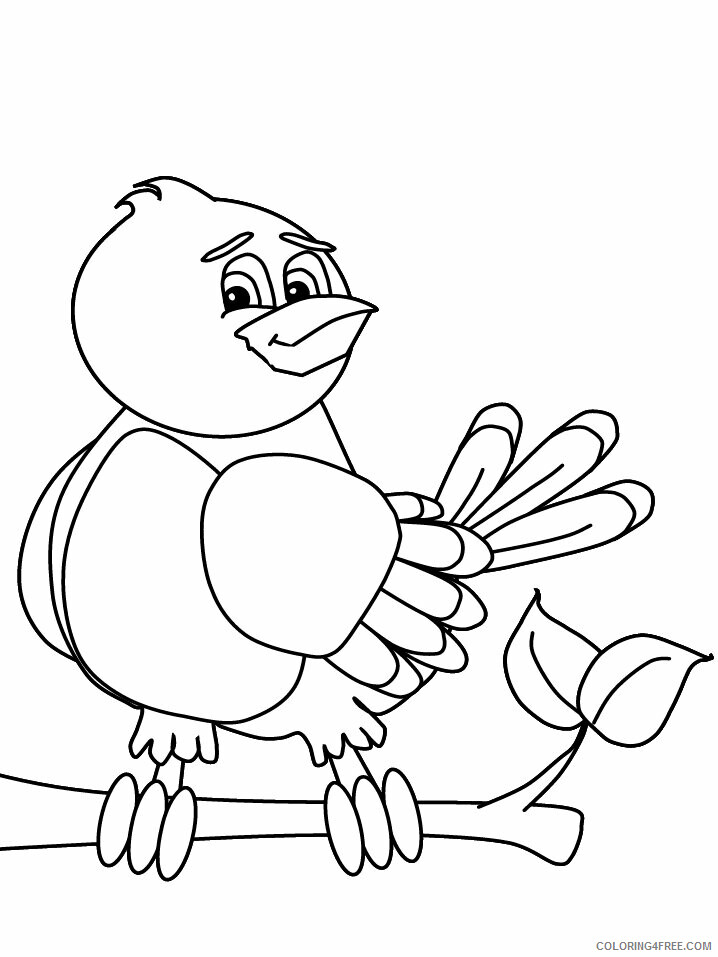 Birds Coloring Pages Animal Printable Sheets 23 2021 0440 Coloring4free
