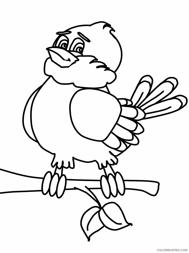Birds Coloring Pages Animal Printable Sheets 24 2021 0441 Coloring4free