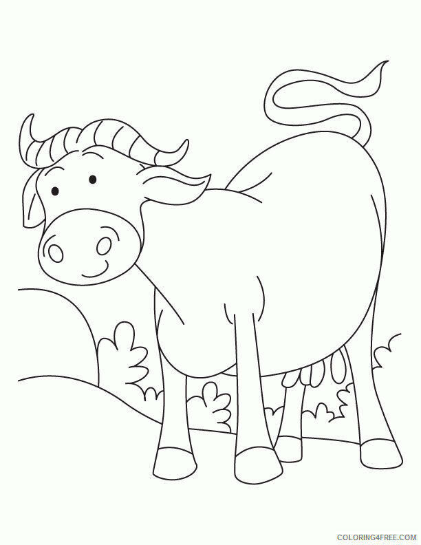Buffalo Coloring Sheets Animal Coloring Pages Printable 2021 0440 Coloring4free