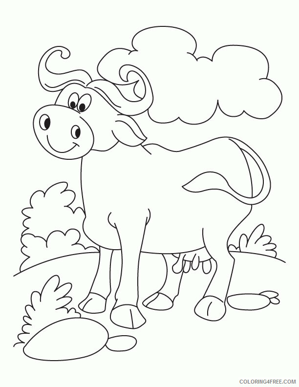 Buffalo Coloring Sheets Animal Coloring Pages Printable 2021 0445 Coloring4free