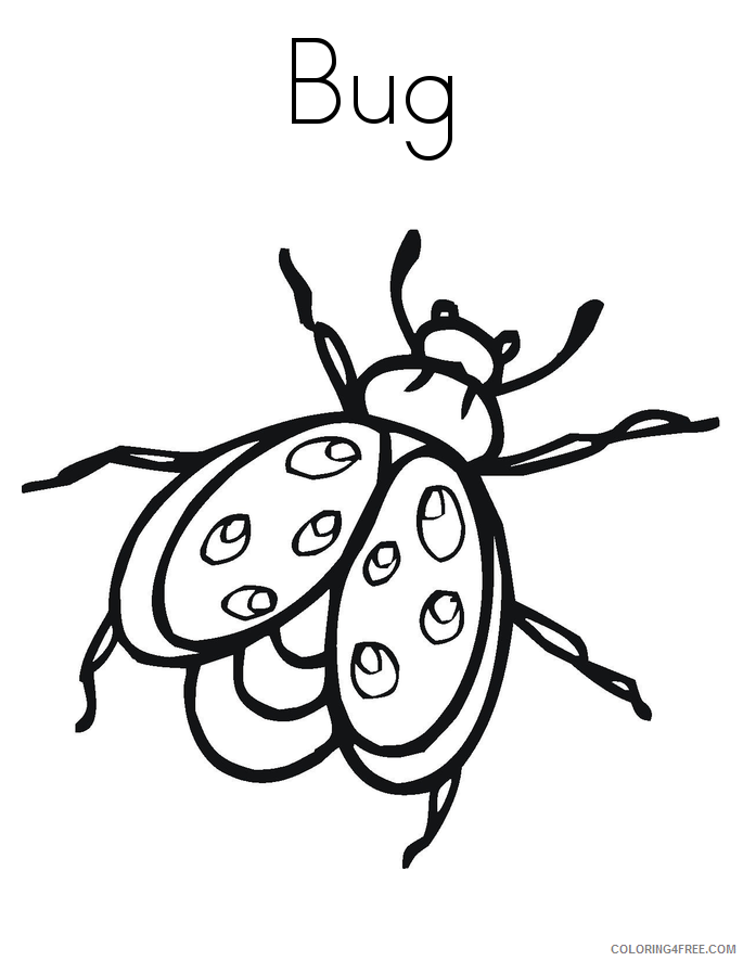 Bug Coloring Sheets Animal Coloring Pages Printable 2021 0460 Coloring4free