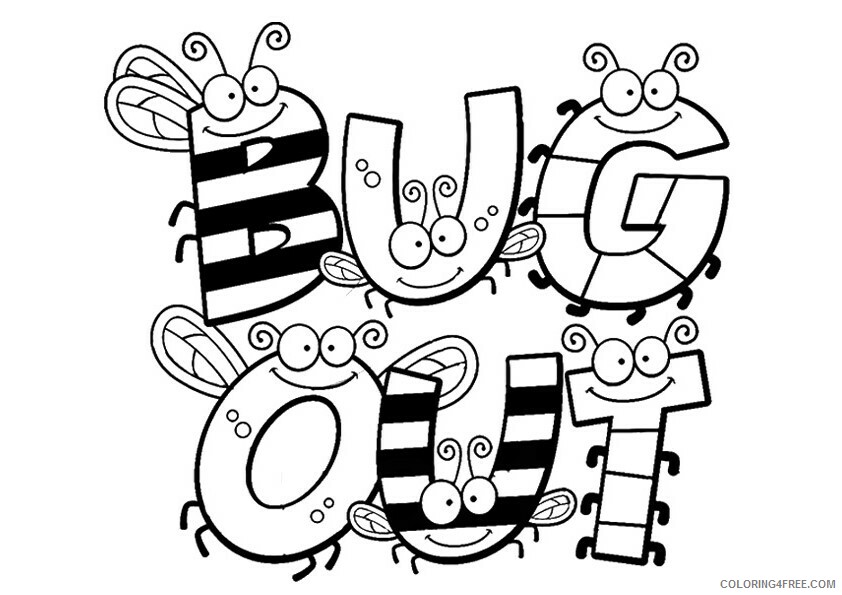 Bug Coloring Sheets Animal Coloring Pages Printable 2021 0469 Coloring4free