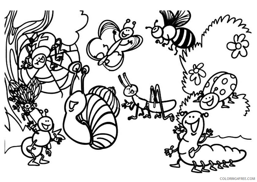 Bug Coloring Sheets Animal Coloring Pages Printable 2021 0475 Coloring4free