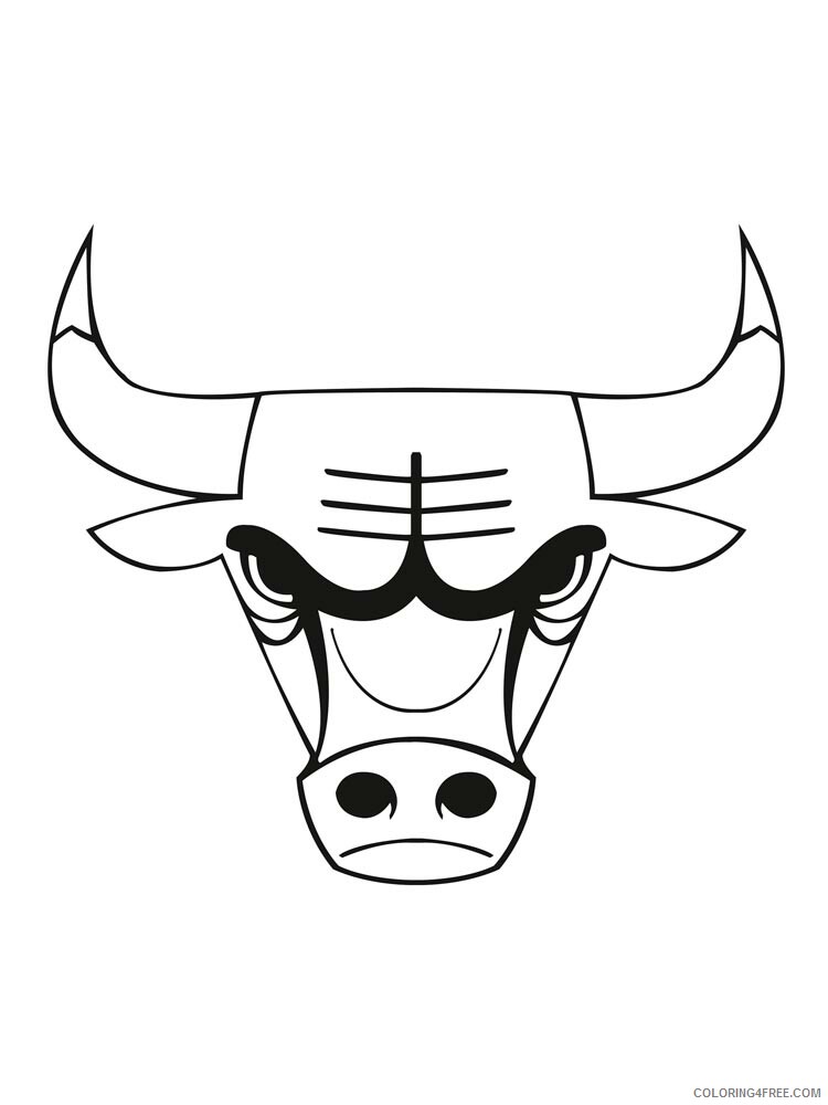 Bull Coloring Pages Animal Printable Sheets bull 2 2021 0595 Coloring4free