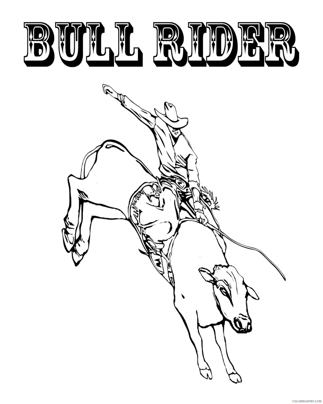 Bull Coloring Sheets Animal Coloring Pages Printable 2021 0503 Coloring4free