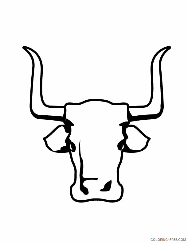 Bull Coloring Sheets Animal Coloring Pages Printable 2021 0532 Coloring4free