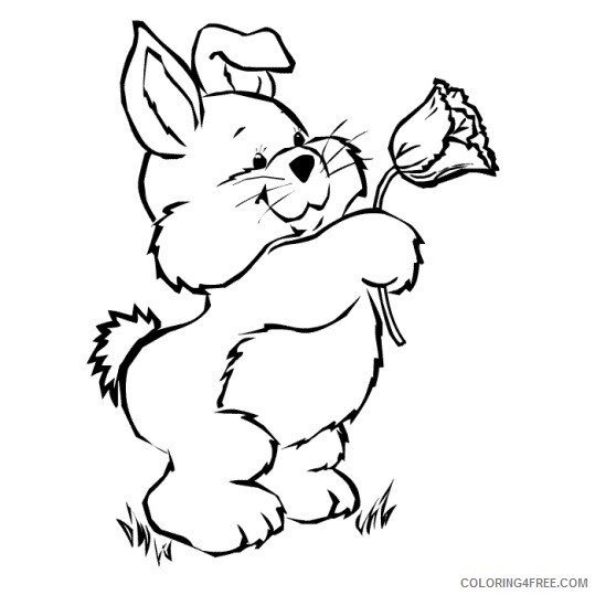 Bunny Coloring Sheets Animal Coloring Pages Printable 2021 0541 Coloring4free