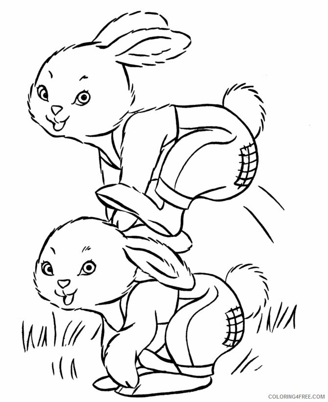 Bunny Coloring Sheets Animal Coloring Pages Printable 2021 0547 Coloring4free