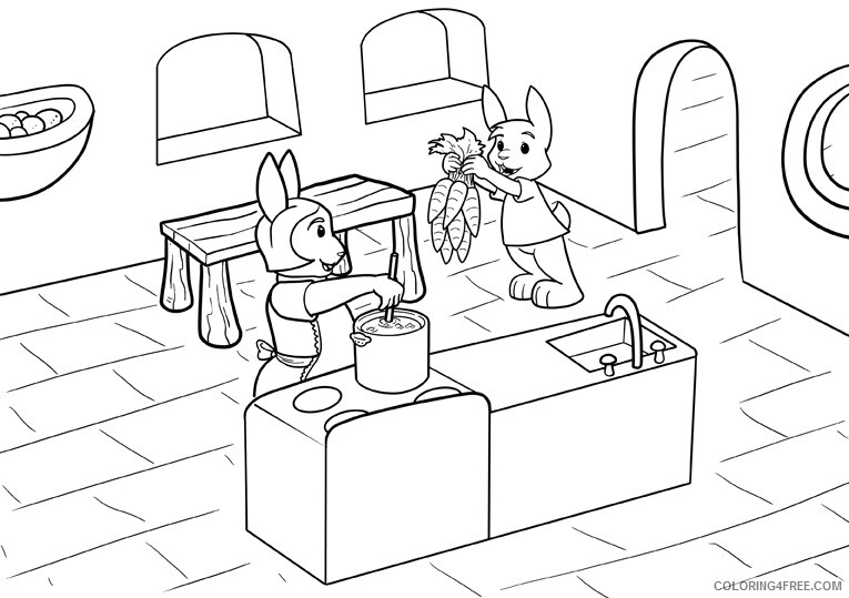 Bunny Coloring Sheets Animal Coloring Pages Printable 2021 0558 Coloring4free