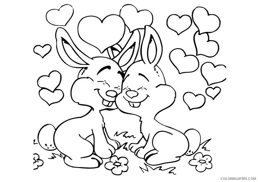Bunny Coloring Sheets Animal Coloring Pages Printable 2021 0568 Coloring4free