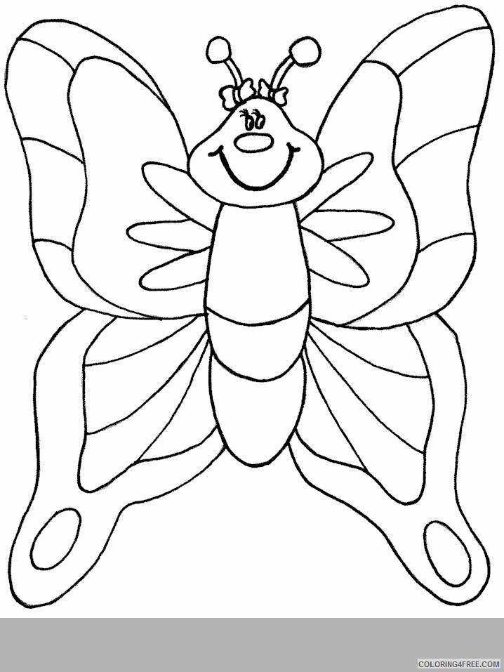 Butterfly Coloring Pages Animal Printable Sheets 12 2021 0631 Coloring4free