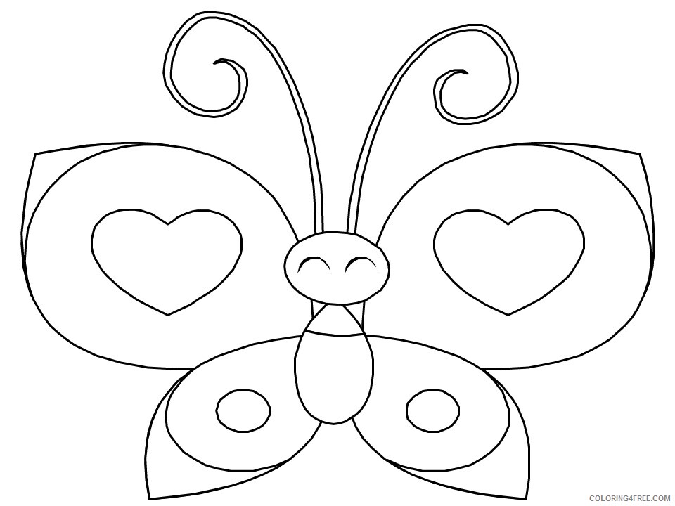 Butterfly Coloring Pages Animal Printable Sheets 6 2021 0638 Coloring4free
