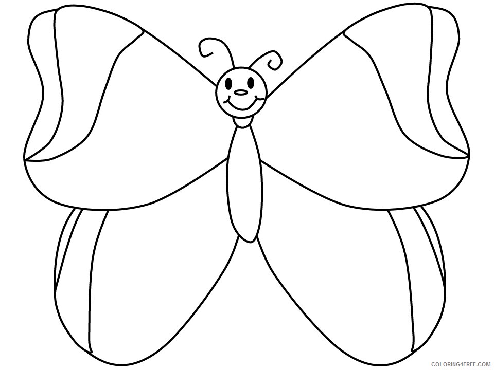 Butterfly Coloring Pages Animal Printable Sheets 7 2021 0639 Coloring4free