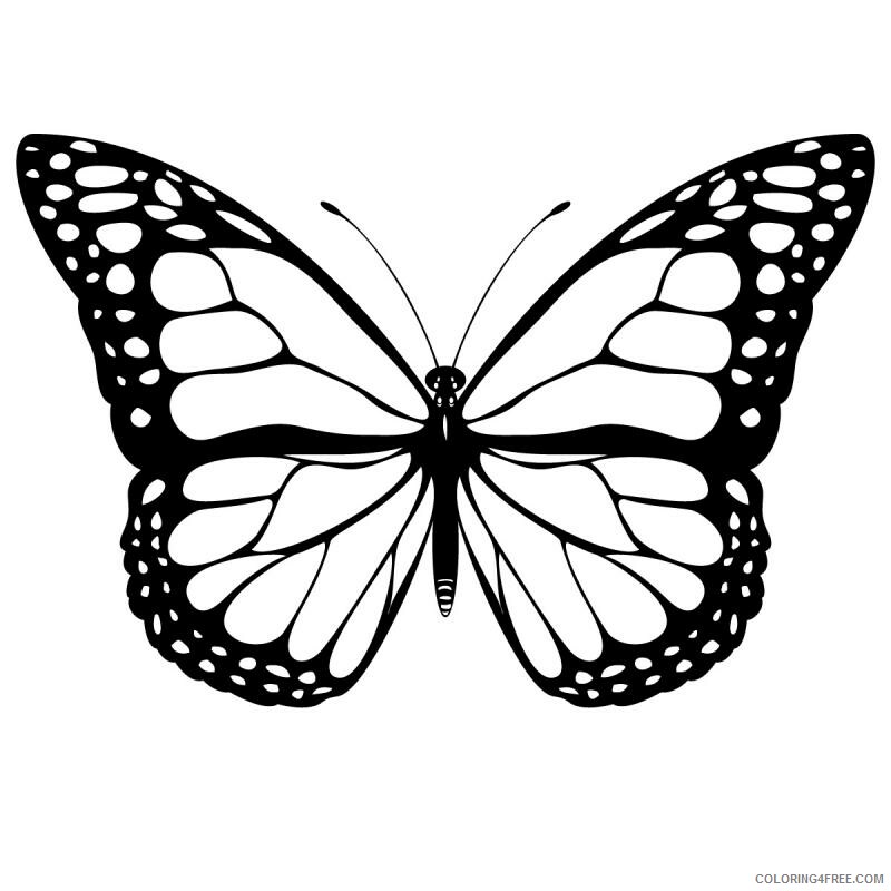 Butterfly Coloring Pages Animal Printable Sheets Butterfly 2021 0656 Coloring4free