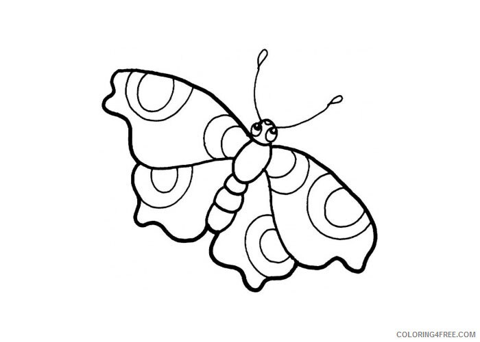 Butterfly Coloring Pages Animal Printable Sheets Butterfly 3 2021 0652 Coloring4free