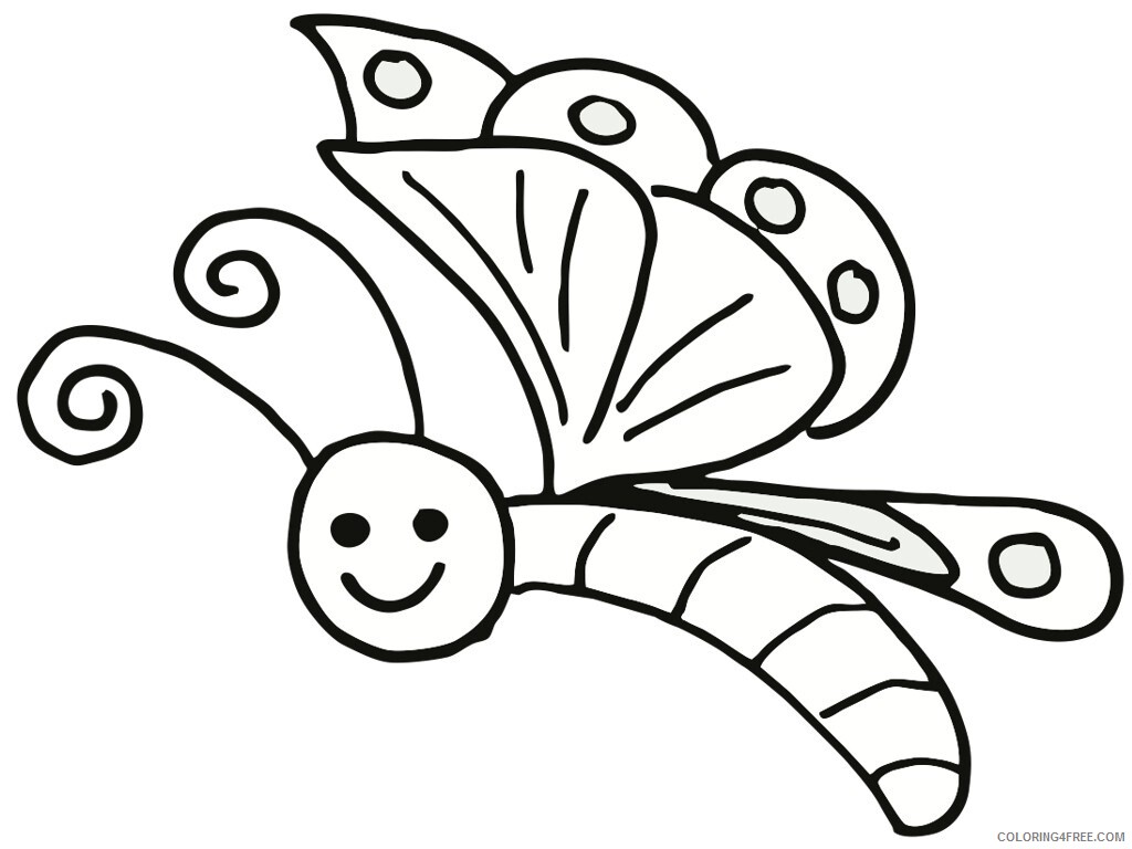 Butterfly Coloring Pages Animal Printable Sheets Printable Butterfly 2021 0712 Coloring4free