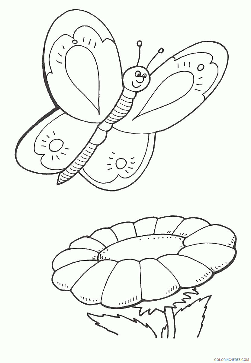 Butterfly Coloring Pages Animal Printable Sheets butterfly_cl_33 2021 0647 Coloring4free