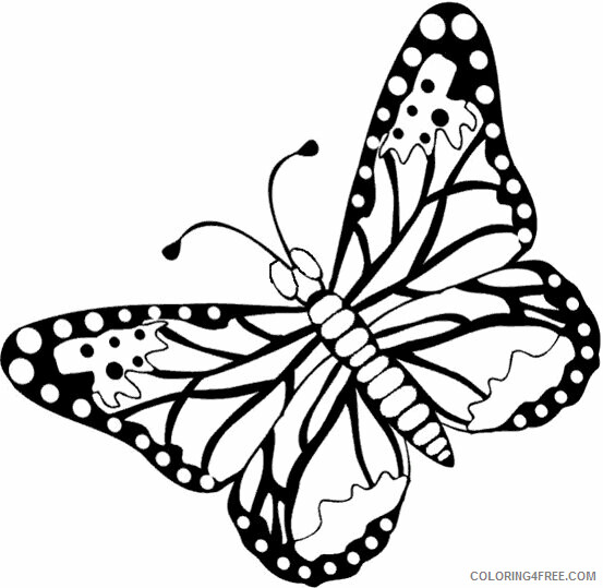 Butterfly Coloring Sheets Animal Coloring Pages Printable 2021 0589 Coloring4free