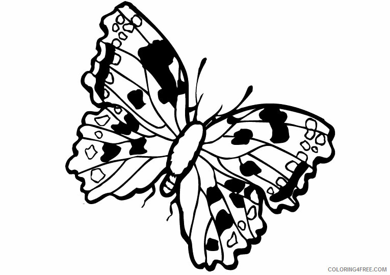 Butterfly Coloring Sheets Animal Coloring Pages Printable 2021 0590 Coloring4free