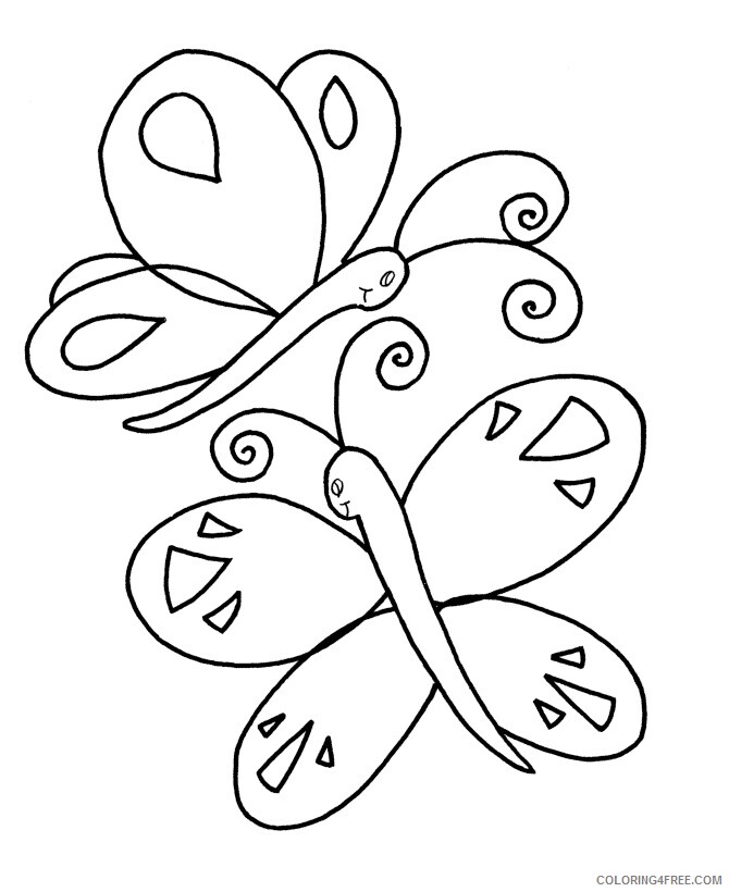 Butterfly Coloring Sheets Animal Coloring Pages Printable 2021 0595 Coloring4free