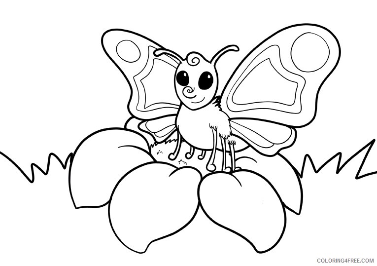 Butterfly Coloring Sheets Animal Coloring Pages Printable 2021 0599 Coloring4free