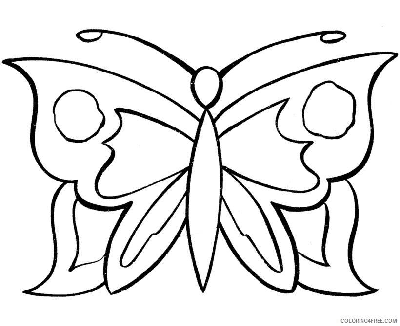 Butterfly Coloring Sheets Animal Coloring Pages Printable 2021 0601 Coloring4free