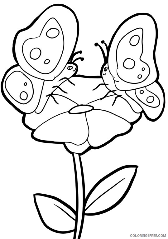 Butterfly Coloring Sheets Animal Coloring Pages Printable 2021 0603 Coloring4free