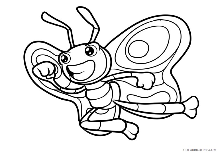 Butterfly Coloring Sheets Animal Coloring Pages Printable 2021 0607 Coloring4free