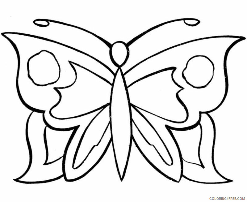 Butterfly Coloring Sheets Animal Coloring Pages Printable 2021 0617 Coloring4free