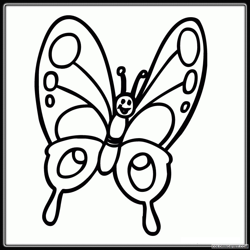 Butterfly Coloring Sheets Animal Coloring Pages Printable 2021 0622 Coloring4free
