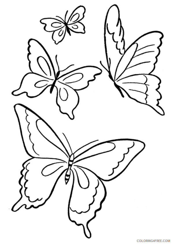 Butterfly Coloring Sheets Animal Coloring Pages Printable 2021 0632 Coloring4free