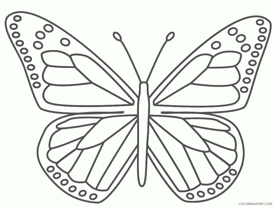 Butterfly Coloring Sheets Animal Coloring Pages Printable 2021 0635 Coloring4free