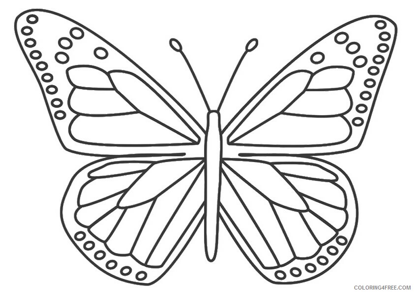 Butterfly Coloring Sheets Animal Coloring Pages Printable 2021 0639 Coloring4free