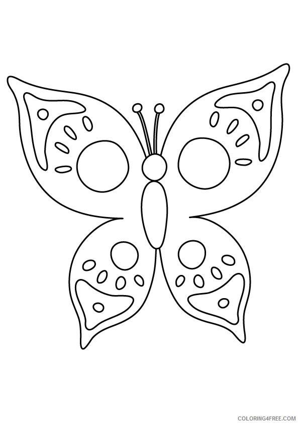 Butterfly Coloring Sheets Animal Coloring Pages Printable 2021 0641 Coloring4free