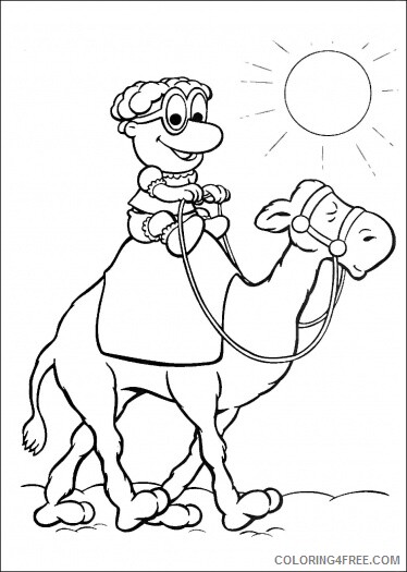 Camel Coloring Pages Animal Printable Sheets Free Camel 2021 0762 Coloring4free