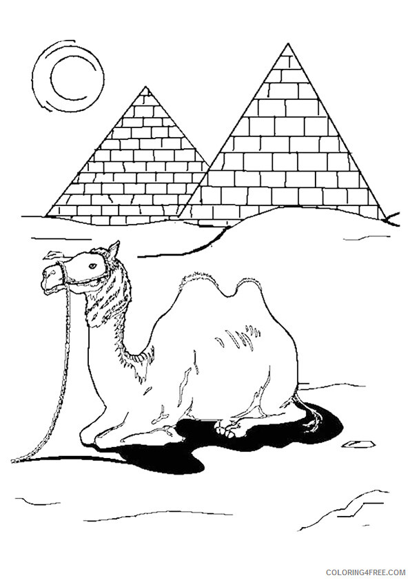 Camel Coloring Sheets Animal Coloring Pages Printable 2021 0654 Coloring4free