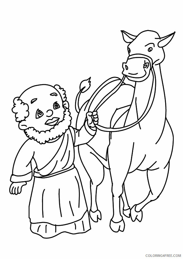 Camel Coloring Sheets Animal Coloring Pages Printable 2021 0655 Coloring4free