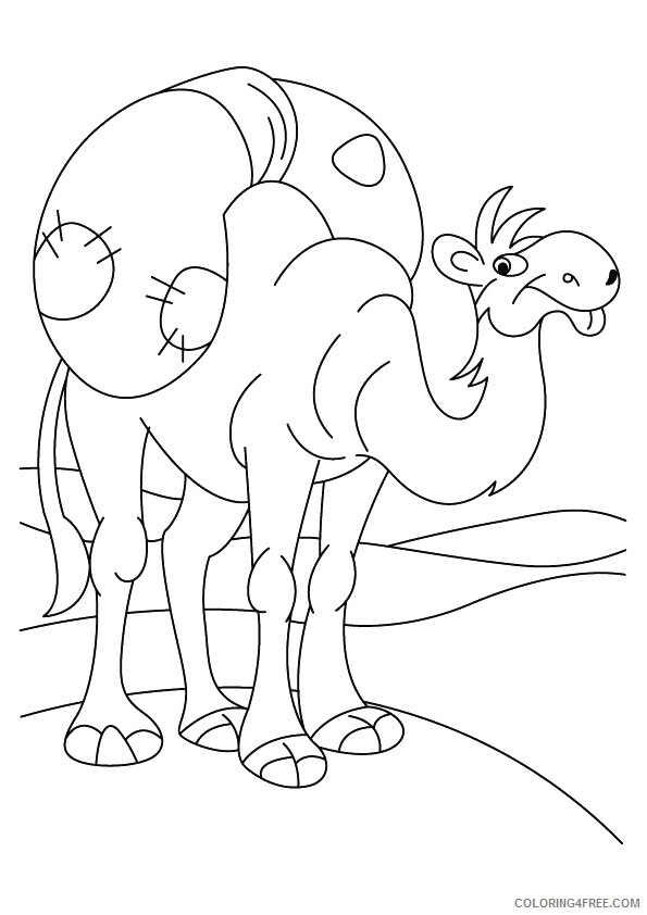 Camel Coloring Sheets Animal Coloring Pages Printable 2021 0657 Coloring4free