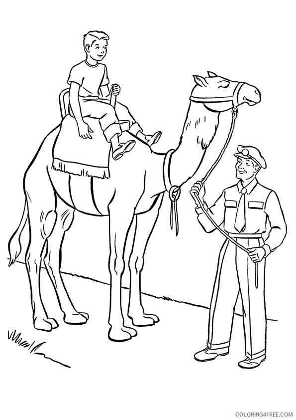 Camel Coloring Sheets Animal Coloring Pages Printable 2021 0659 Coloring4free