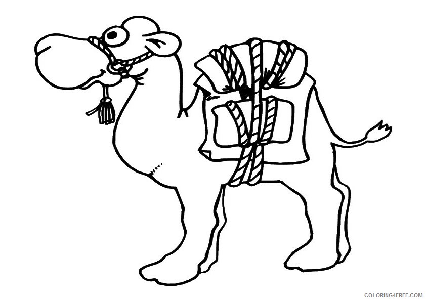 Camel Coloring Sheets Animal Coloring Pages Printable 2021 0664 Coloring4free