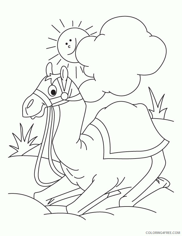 Camel Coloring Sheets Animal Coloring Pages Printable 2021 0666 Coloring4free