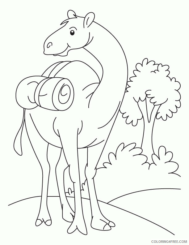 Camel Coloring Sheets Animal Coloring Pages Printable 2021 0667 Coloring4free
